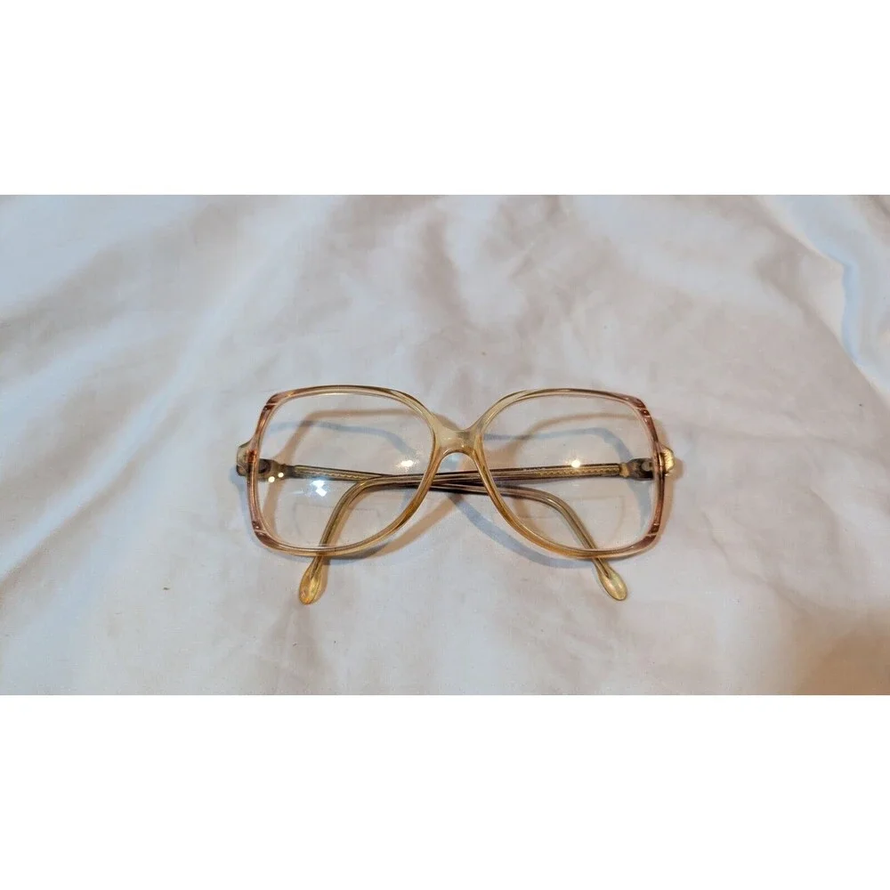 Vintage Glass Frames With Buckle Hinge